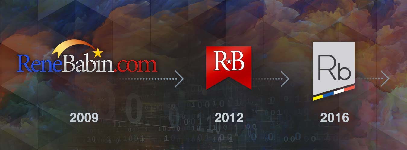 ReneBabin.com Logos 2009 to Present